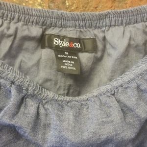 Style & Co Skirts - Style&co chambray boho maxi skirt Style & Co Skirts - Style&co chambray boho maxi skirt